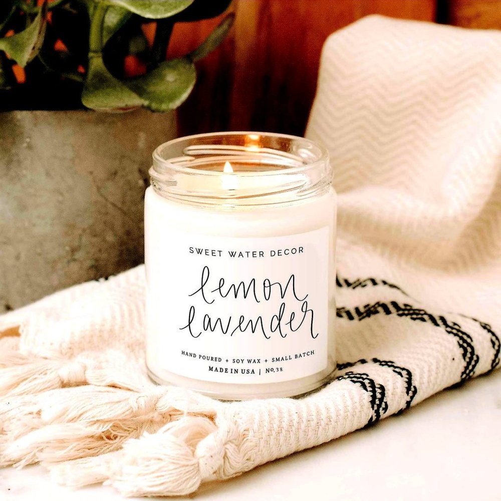 Lemon Lavender Soy Candle